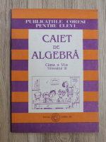 Maria Zaharia - Caiet de algebra, clasa a VI-a, trimestrul III