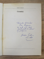 Marin Sorescu - Ceramica (cu autograful autorului)