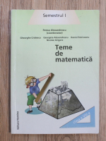 Petrus Alexandrescu - Teme de matematica, clasa a VIII-a, semestrul 1