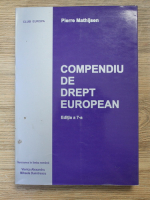 Pierre Mathijsen - Compediu de drept European