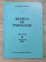 Revista de psihologie, serie noua, nr. 4, tomul 38, 1992