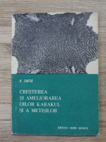 Vasile Tafta - Cresterea si ameliorarea oilor Karakul si a metisilor