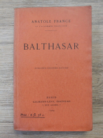 Anatole France - Balthasar (1924)