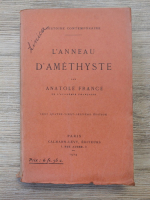 Anatole France - L'Anneau d'Amethyste (1924)