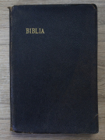 Biblia sau Sfinta Scriptura a Vechiului si Noului Testament, cu trimiteri (1926)