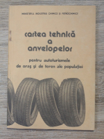 Cartea tehnica a anvelopelor pentru autoturismele de oras si de teren ale populatiei