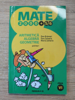 Dan Branzei, Dan Zaharia, Maria Zaharia - Aritmetica, algebra, geometrie, clasa a VI-a, partea I