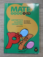 Dan Branzei, Dan Zaharia, Maria Zaharia - Aritmetica, algebra, geometrie, clasa a VI-a, partea II