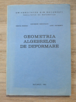 Gheorghe Vranceanu - Geometria algebrelor de deformare