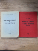 Ilie Barza - Introducere elementara in analiza matematica (2 volume)