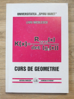 Liviu Nicolescu - Curs de geometrie