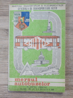 Mersul autobuzelor pentru judetul Vrancea, 1979-1980