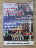 Mersul trenurilor 2001-2002