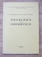 Nicolae Buruiana - Probleme de geometrie