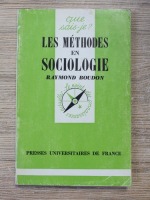 Raymond Boudon - Les methodes en sociologie