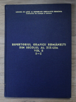 Repertoriul graficii romanesti din secolul al XIX-lea (volumul 2, S-Z, 1975)