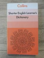 Shorter english learner's dictionary
