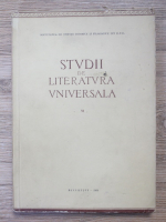 Studii de literatura universala (volumul 6)