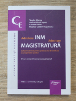 Teodor Manea - Admitere INM. Admitere magistratura. Drept penal. Drept procesual penal (editia a 2-a)