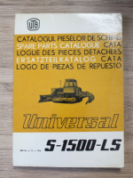 Universal S-1500 LS. Catalogul pieselor de schimb