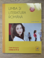 Alina Hristea - Limba si literatura romana. Caiet de lucru, clasa a IX-a