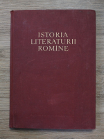 George Calinescu - Istoria literaturii romane