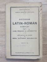 Anticariat: Ioan Nadejde - Dictionar latin-roman complet (1944)