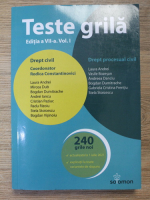 Laura Andrei - Teste grila. Drept civil. Drept procesual civil (volumul 1, editia a VII-a)