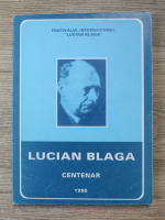 Lucian Blaga. Centenar (1995)