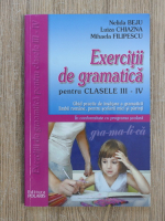 Nelida Beju - Exercitii de gramatica pentru clasele III-IV