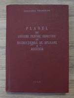 Planul de conturi pentru industrie si instructiunile de aplicare a acestuia 