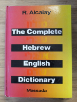 R. Alcalay - The complete english-hebrew dictionary