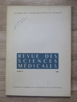 Revue des sciences medicales (volumul 3, 1958)