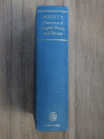 Roget's thesaurus of english words and phrases