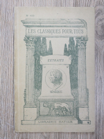 Seneque - Extraits des oeuvres morales et des lettres a Lucilius (1941)