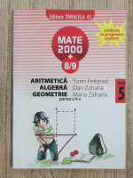 Anticariat: Sorin Peligrad - Aritmetica, algebra, geometrie, clasa a V-a, partea a II-a