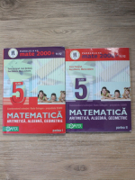 Sorin Peligrad - Matematica. Aritmetica, algebra, geometrie, clasa a V-a (2 volume)