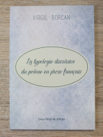 Virgil Borcan - La typologie discursive du poeme en prose francais