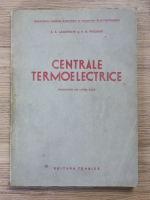 A. A. Lagovschi - Centrale termoelectrice