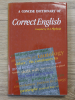 B. A. Phythian - A concise dictionary of correct english