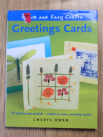 Cheryl Owen - Greetings cards. 15 step-by-step projects, simple to make, stunning results