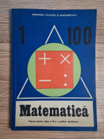 Anticariat: E. Nicolau - Matematica. Manual pentru clasa a III-a a scolilor ajutatoare