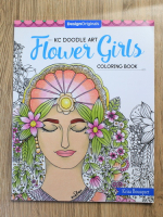Anticariat: Flower girls. KC Doodle Art. Coloring book