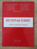 Ileana Constantinescu - Dictionar juridic roman-francez-englez