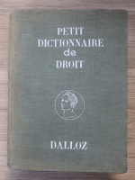 Roger Reau - Petit dictionnaire de droit