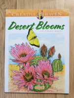 Anticariat: Ruth Soffer - Desert blooms. Coloring book