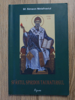 Simeon Metafrastul - Sfantul spiridon taumaturgul