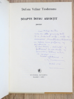 Stefana Velisar Teodoreanu - Soapte intru asfintit (cu autograful autoarei)