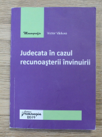 Victor Vaduva - Judecata in cazul recunoasterii invinuirii