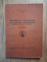 Alexandru Cioranescu - Documente privitoare la istoria romanilor culese din arhivele din Simancas (1940)